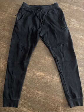 Rise Peak Bottoms Men's Jogger Pants in Black Camo size Large